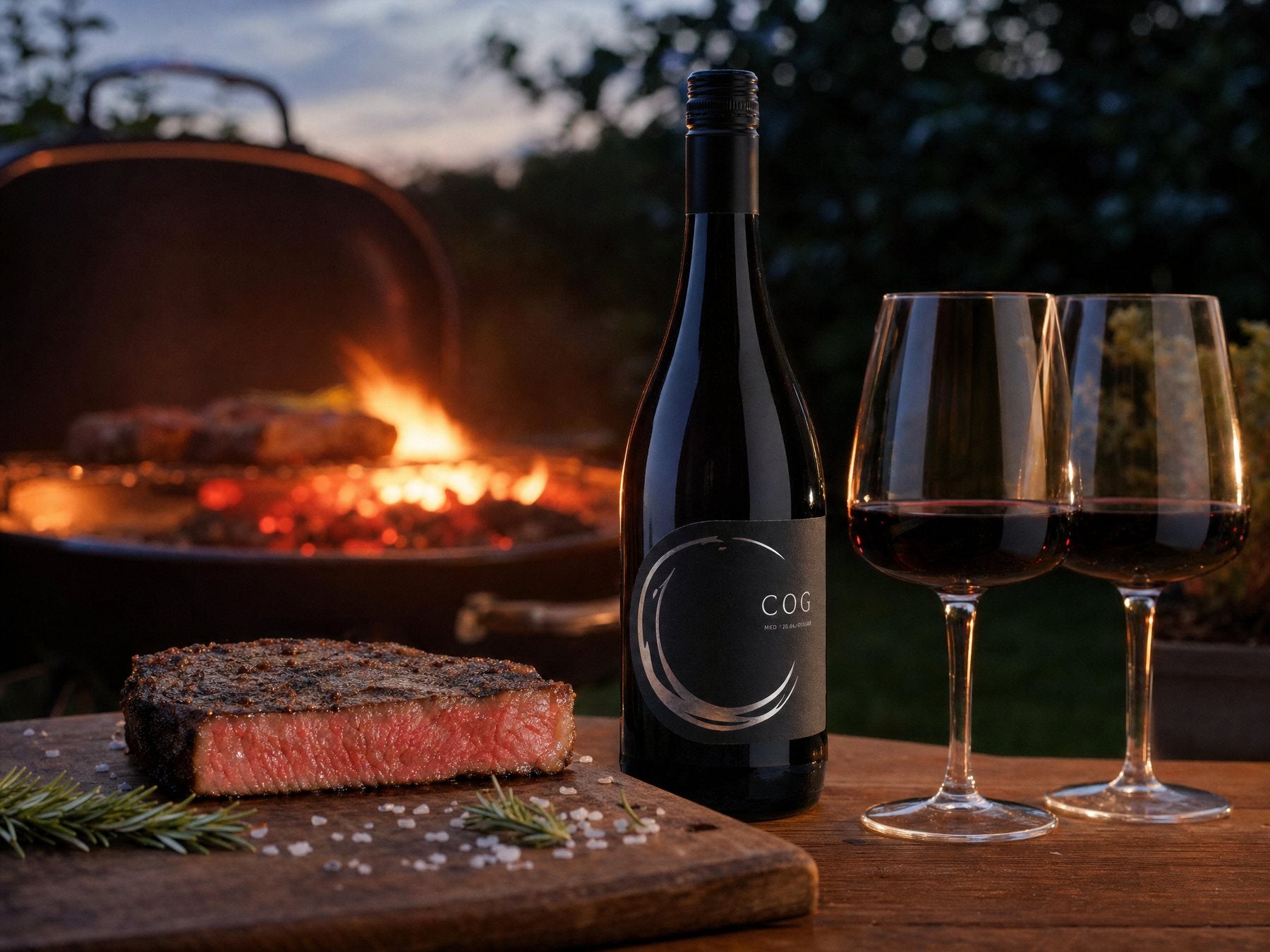 Cognato Cabernet Sauvignon zum Steak vom Grill