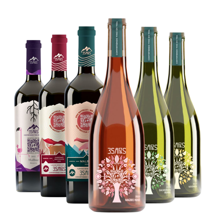 3 Sapas Genuss Paket: Weine aus Argentinien
