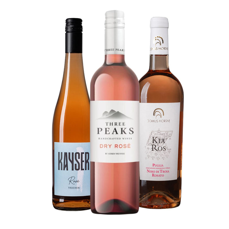 Strahlende Rosévielfalt 3 (3er Paket)