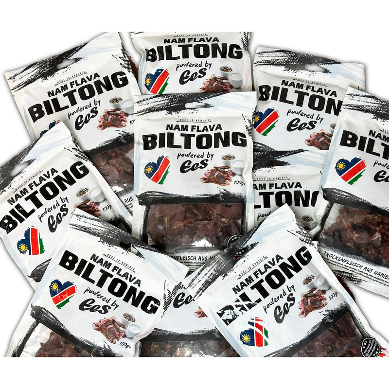 10er-Pack (100g) Biltong von EES - 1 Kg