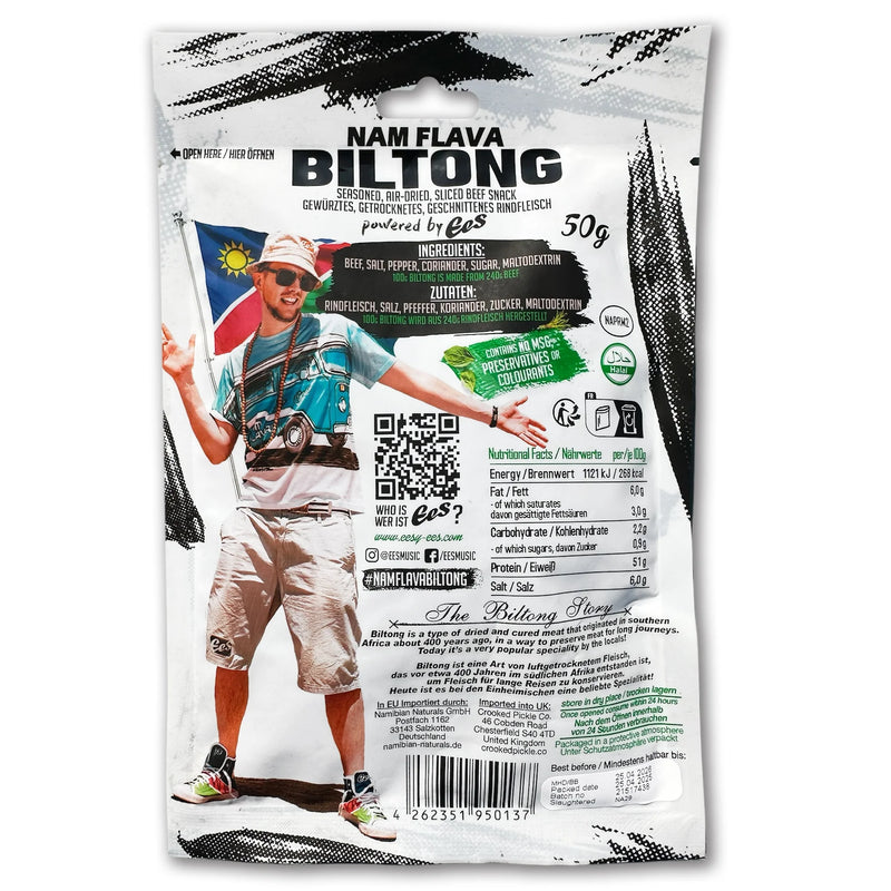 12er-Pack (50g) Biltong von EES - 600g