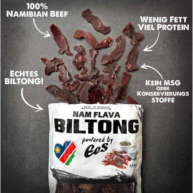 10er-Pack (100g) Biltong von EES - 1 Kg