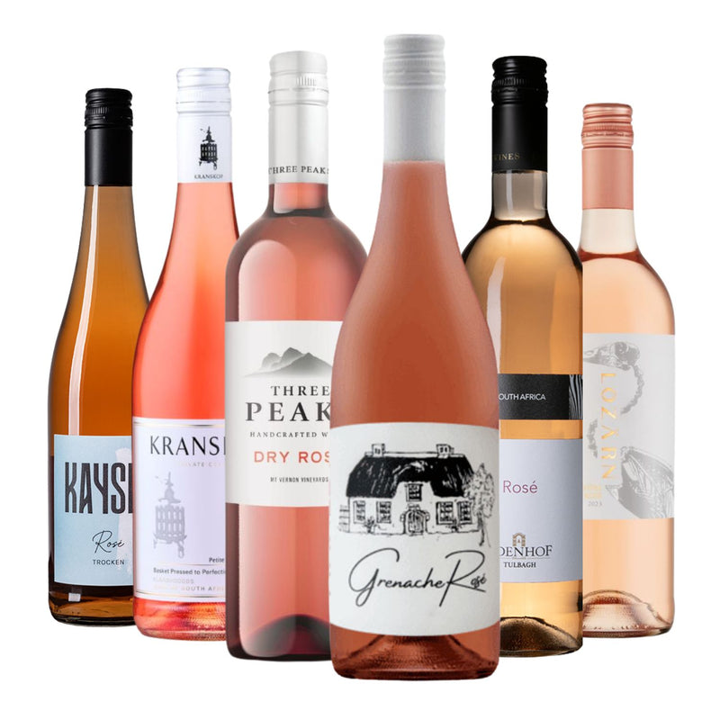 Strahlende Rosévielfalt (6er Paket)
