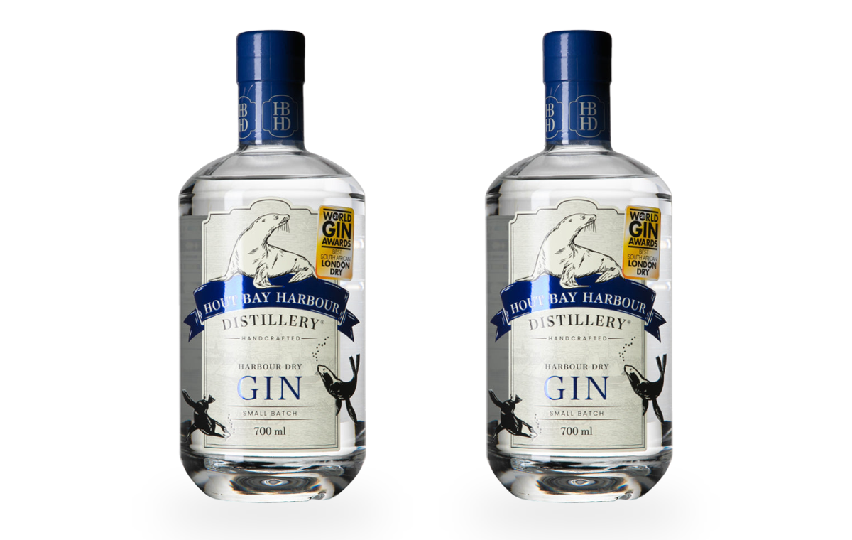 2 Flaschen Harbour Dry Gin